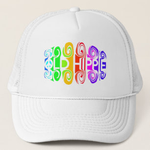 De Camionero Gorra ANTIGUO HIPPIE - elegir color