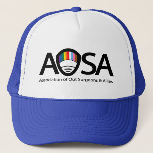 De Camionero gorra AOSA (logotipo completo)