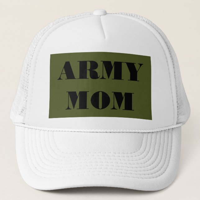 De Camionero Gorra Army Mom (Anverso)