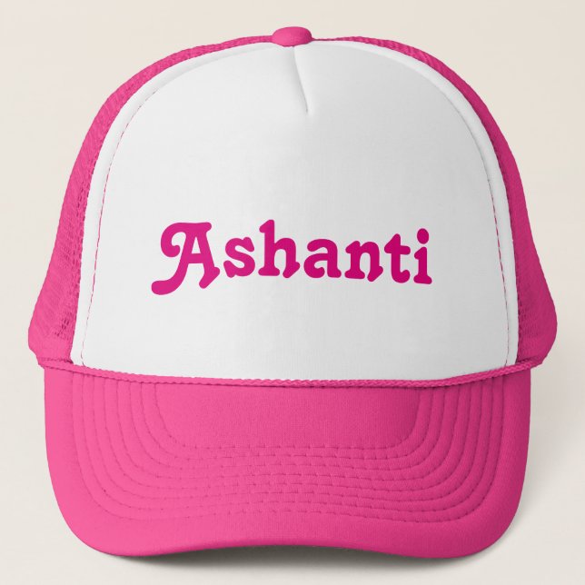 De Camionero Gorra Ashanti (Anverso)