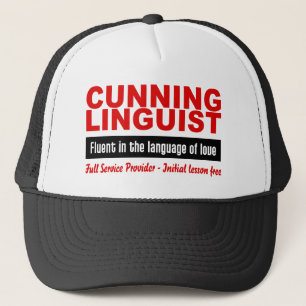 De Camionero Gorra astuto del lingüista - elija el color