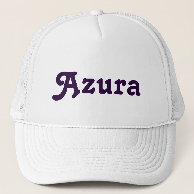 De Camionero Gorra Aysha (Anverso)
