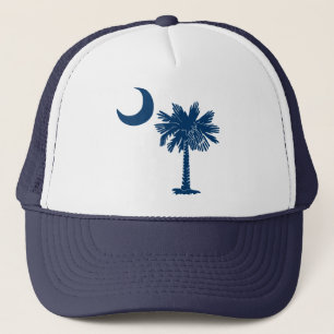 De Camionero Gorra azul del Palmetto