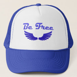 De Camionero Gorra Azul Sé Libre