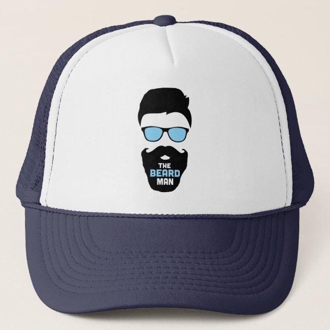 De Camionero Gorra barba (Anverso)