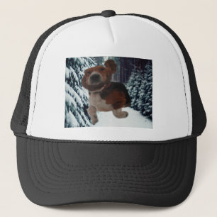 De Camionero Gorra Basset Hound Ear Scarf