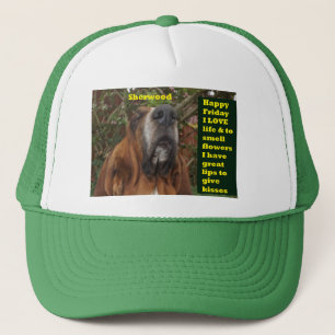 De Camionero Gorra Basset Hound Feliz Viernes Amo La Vida