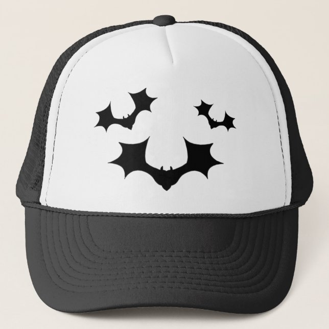 De Camionero Gorra Bats Volador (Anverso)
