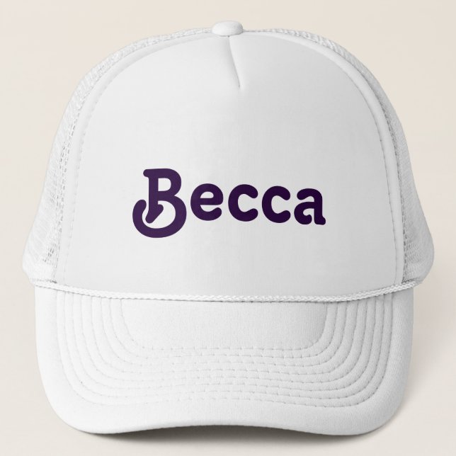 De Camionero Gorra Becca (Anverso)