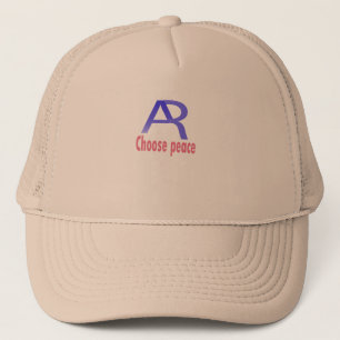 De Camionero Gorra Beige Elige Paz – Inspiración Minimalista 