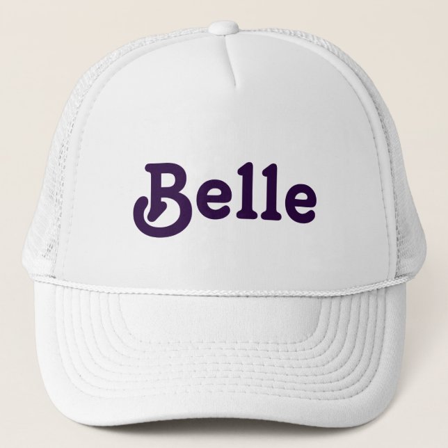 De Camionero Gorra Belle (Anverso)