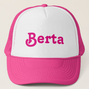 De Camionero Gorra Berta