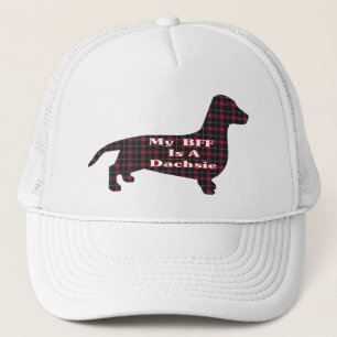 De Camionero Gorra BFF suave Dachshund