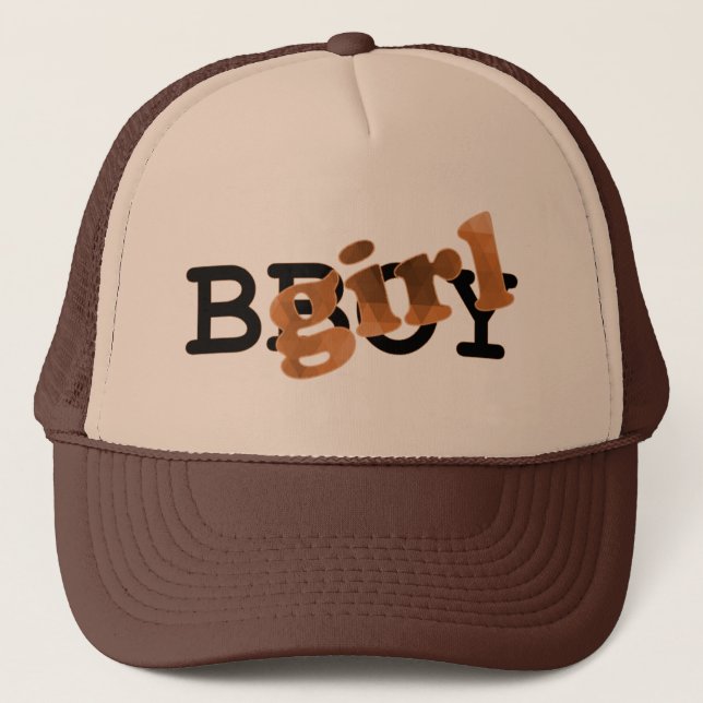 De Camionero Gorra BGirl (Anverso)