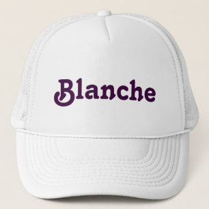 De Camionero Gorra Blanche