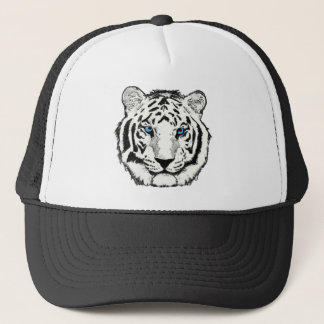 De Camionero Gorra blanco del tigre