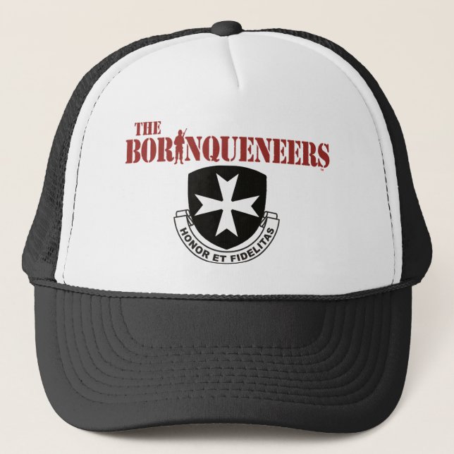 De Camionero Gorra Borinqueneers (Anverso)