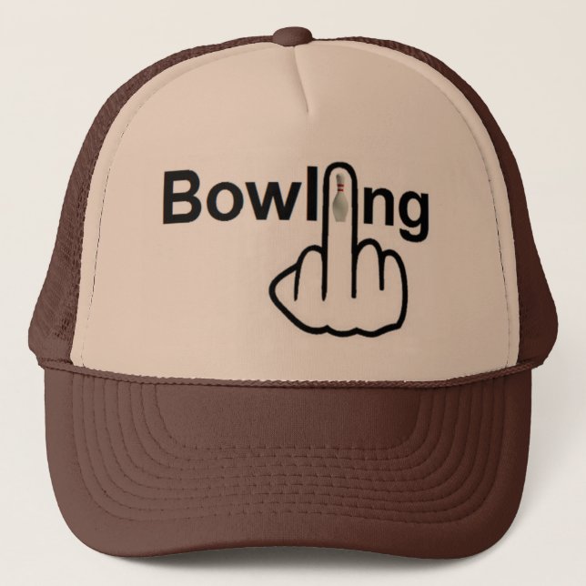 De Camionero Gorra Bowling Flip (Anverso)