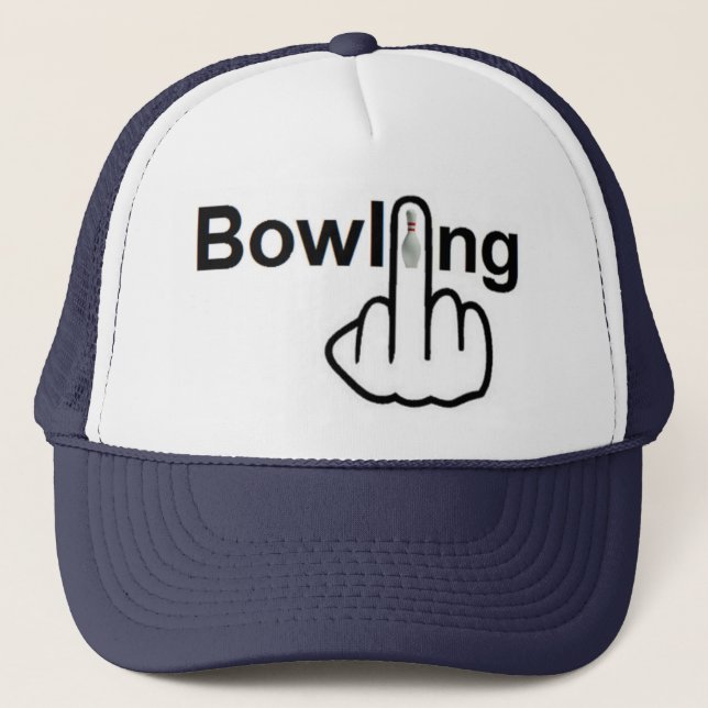 De Camionero Gorra Bowling Flip (Anverso)