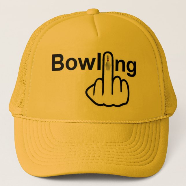 De Camionero Gorra Bowling Flip (Anverso)