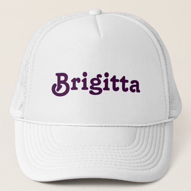 De Camionero Gorra Brigitta (Anverso)