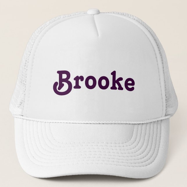 De Camionero Gorra Brooke (Anverso)