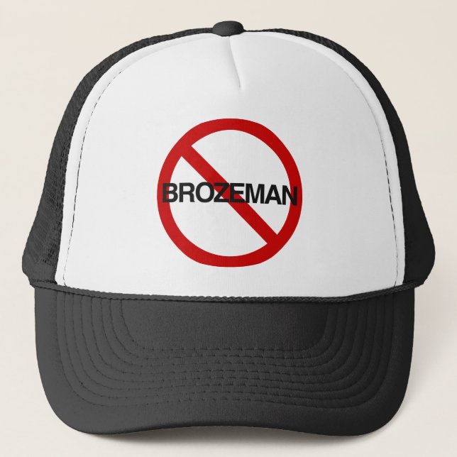De Camionero Gorra Brozeman (Anverso)
