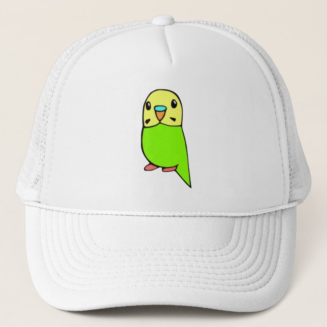 De Camionero Gorra Budgie (Anverso)