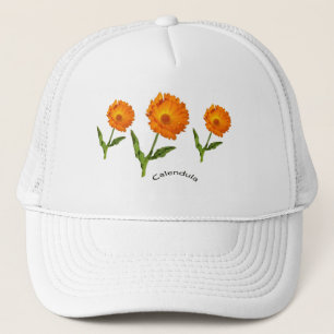 De Camionero Gorra - Calendula con texto
