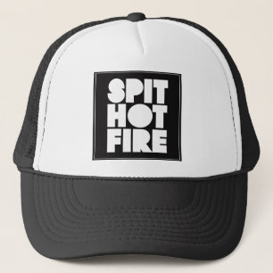 De Camionero Gorra caliente del fuego del escupitajo