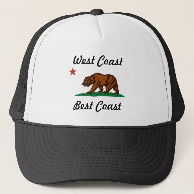 De Camionero Gorra californiano (Anverso)