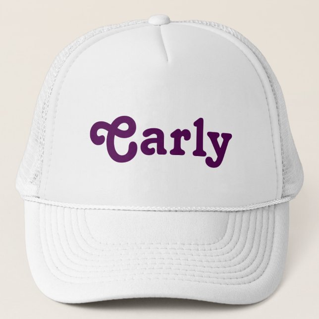 De Camionero Gorra Carly (Anverso)