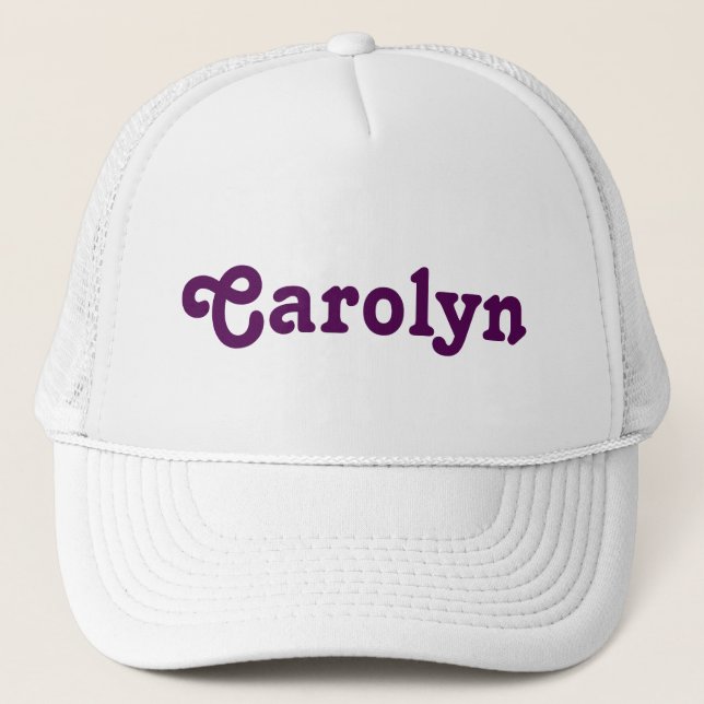 De Camionero Gorra Carolyn (Anverso)