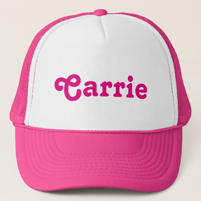 De Camionero Gorra Carrie (Anverso)