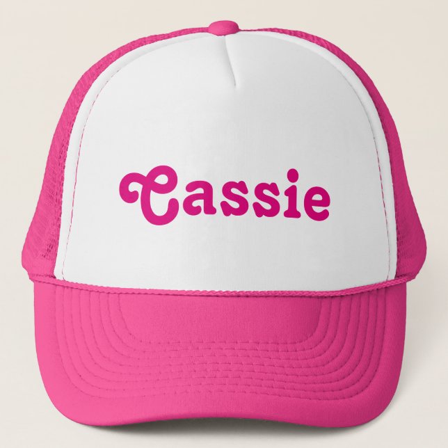 De Camionero Gorra Cassie (Anverso)