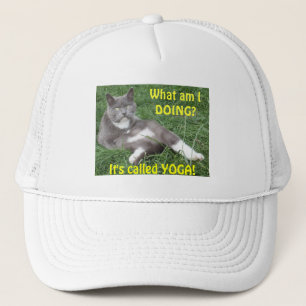 De Camionero Gorra Cat Yoga