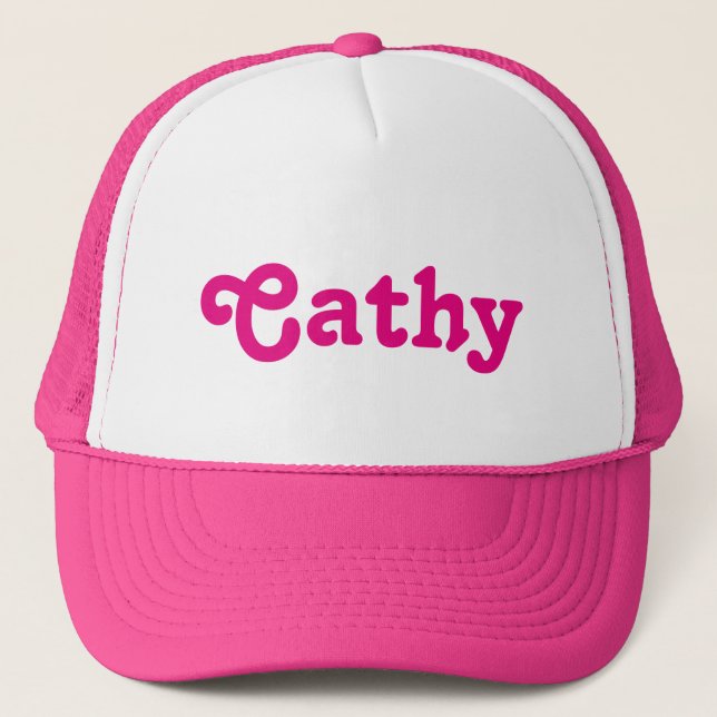 De Camionero Gorra Cathy (Anverso)