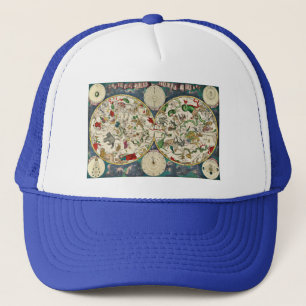 De Camionero Gorra CELESTIAL del MAPA