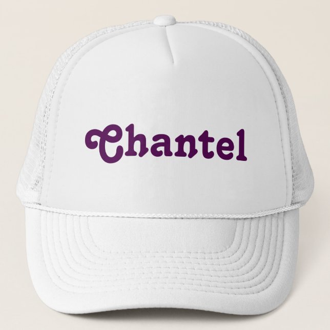 De Camionero Gorra Chantel (Anverso)