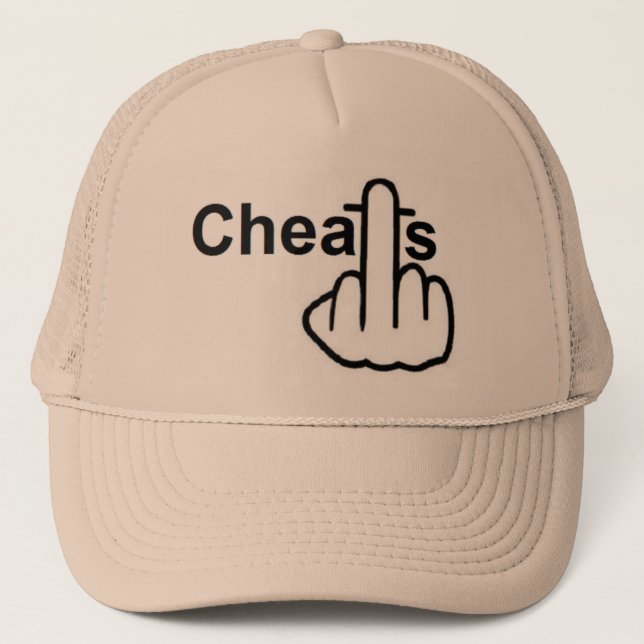 De Camionero Gorra Cheats Flip (Anverso)