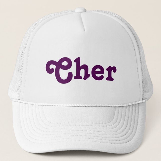 De Camionero Gorra Cher (Anverso)