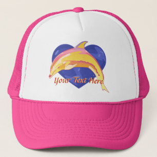 De Camionero Gorra colorido del delfín