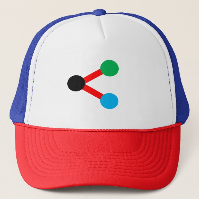 De Camionero gorra "COMPARTIR" (Anverso)