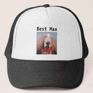De Camionero Gorra con abono base en Bow Tie