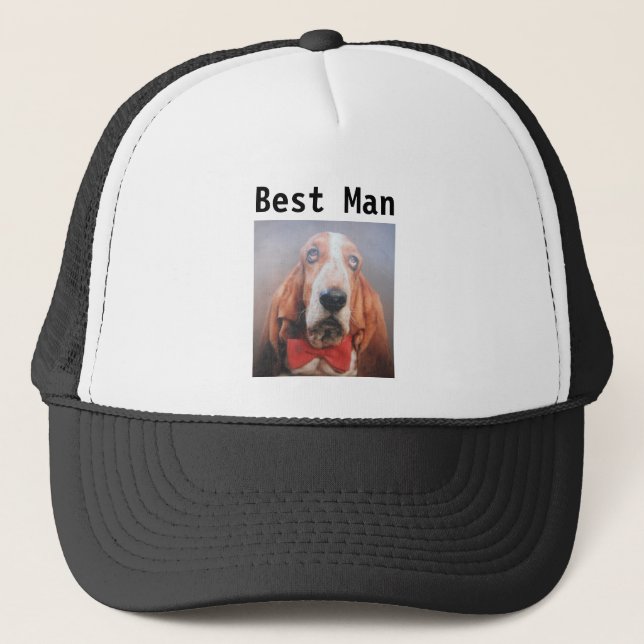 De Camionero Gorra con abono base en Bow Tie (Anverso)