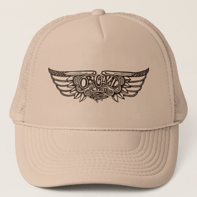 De Camionero Gorra con alas (Anverso)