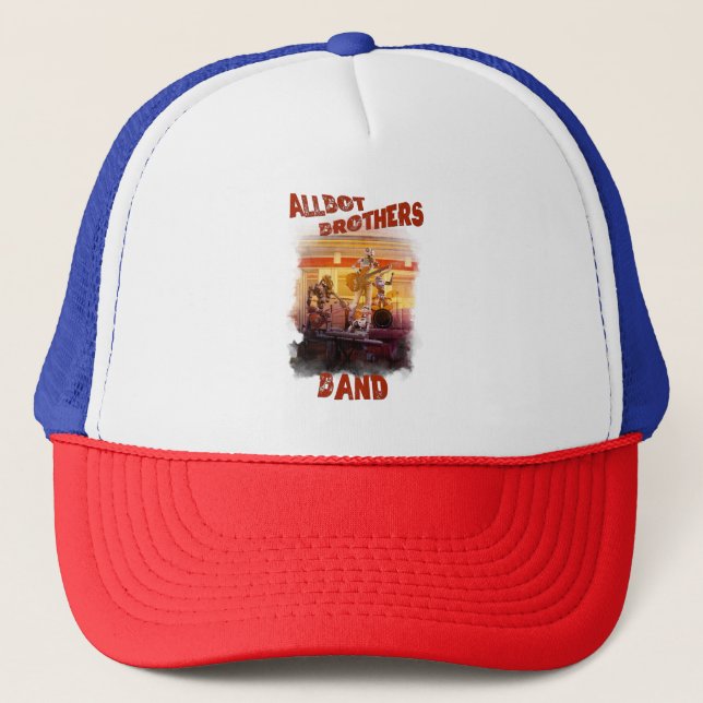 De Camionero gorra con Allbot Brothers Band / BSR (Anverso)