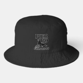 De Camionero Gorra con contorno negro del Muelle 39