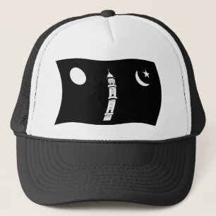 De Camionero Gorra con la bandera del Movimiento Ahmadía