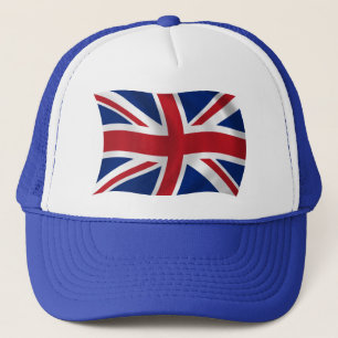De Camionero Gorra con la bandera del Reino Unido
